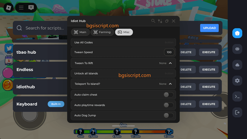 Idiot Hub Script - No Key BGSI Script show 3